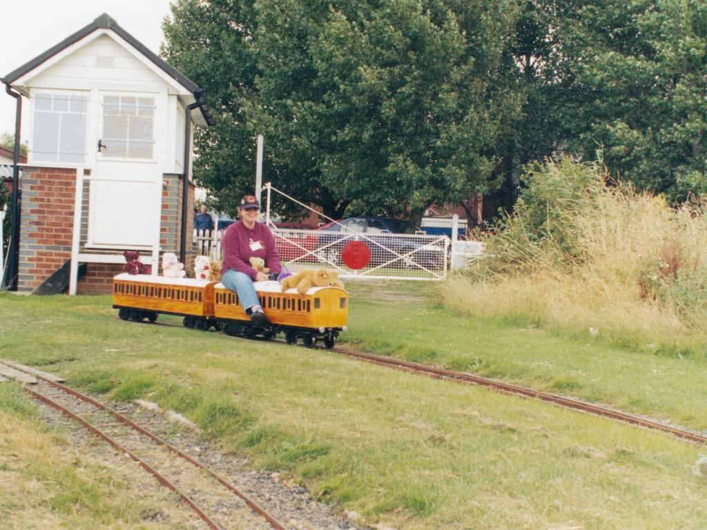 Looking at the staff car park gate.